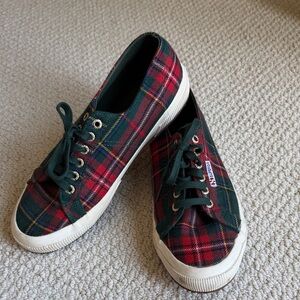 Superga Tartan Plaid Sneakers